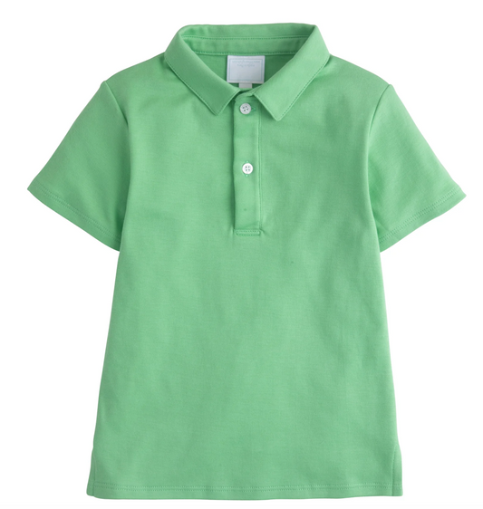 Green Short Sleeve Polo