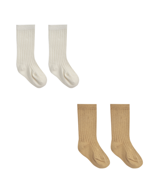 Ivory & Honey Sock Set