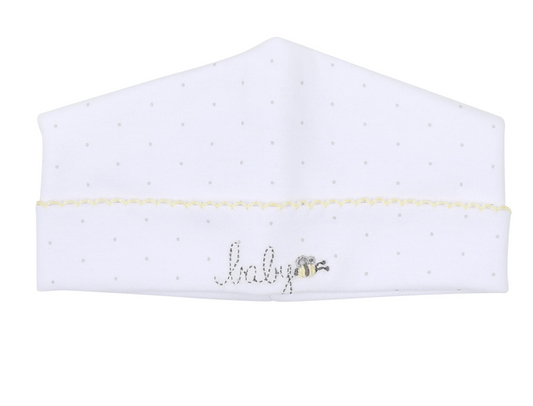 Baby Bee Embroidered Hat