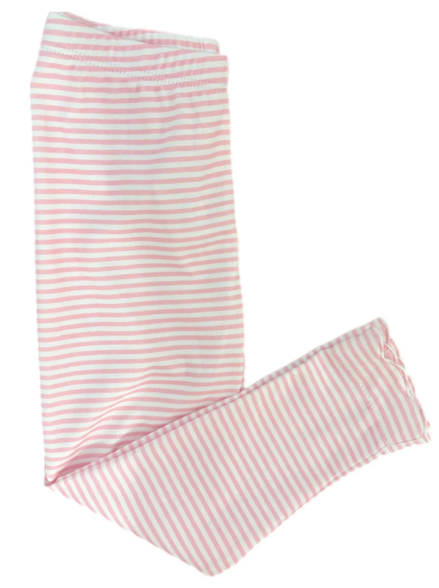 Scalloped Pima Leggings