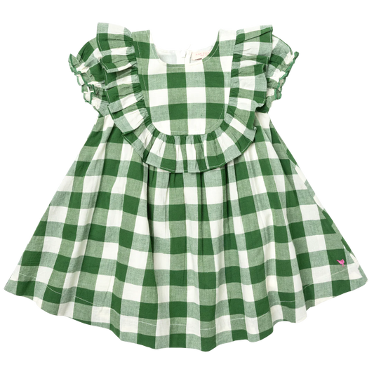 Juniper Gingham Brayden Ruffle Dress