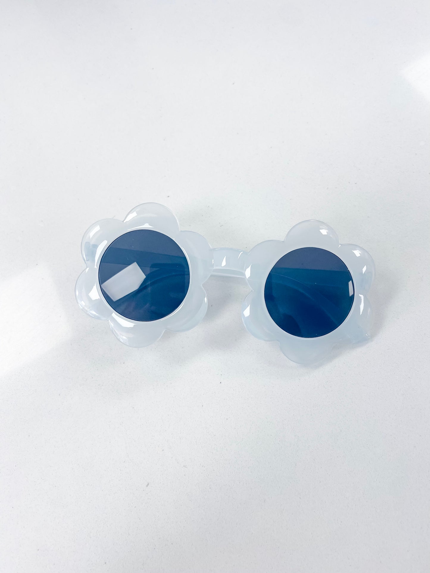 Blue Jelly Sunflower Sunglasses