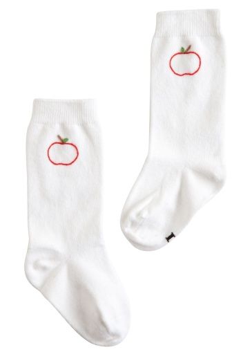 Apple Knee High Socks