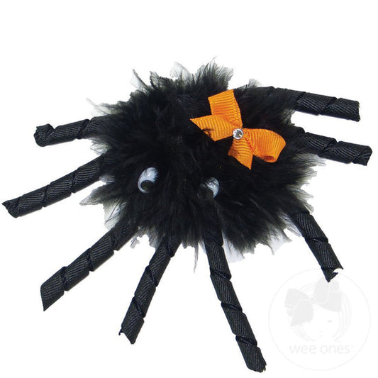 Fuzzy Spider Hair Clip