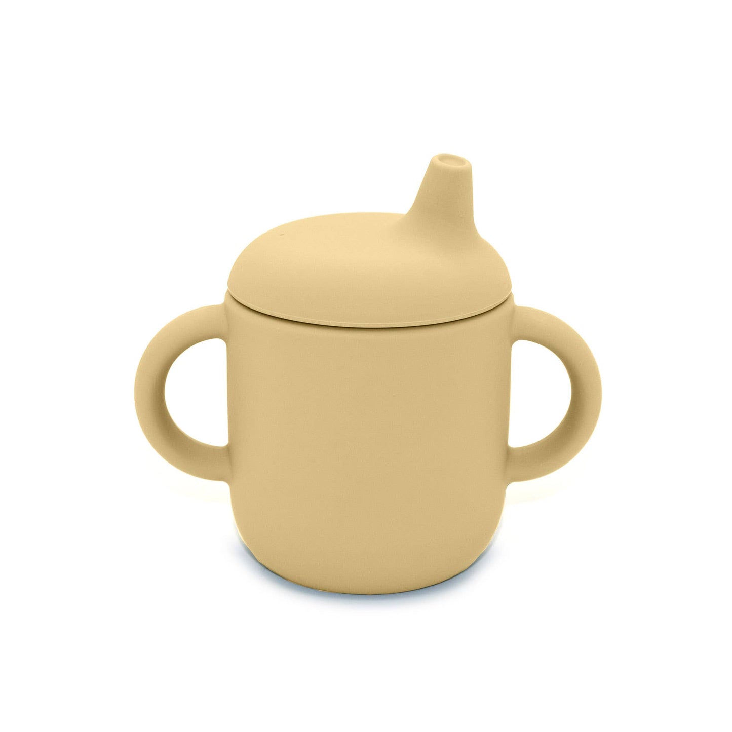 noüka Silicone Sippy Cup with Handles Butter