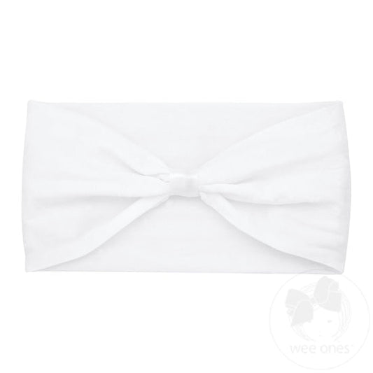 Nylon Baby Band - White