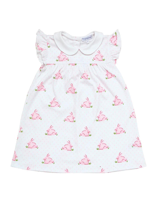 Pink Bunny Ruffle Day Dress