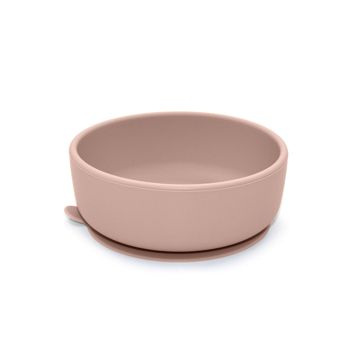 noüka Silicone Feeding Bowl with Suction Soft Blush