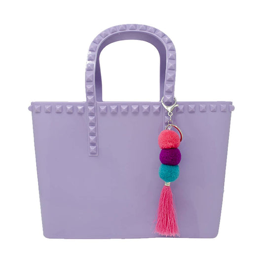 Lavender Jumbo Jelly Tote Bag