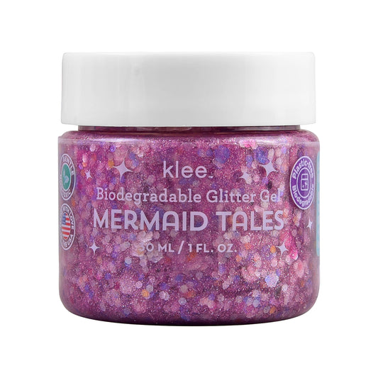 Mermaid Tales - Klee Biodegradable Glitter Gel,  1 oz: Mermaid Tales