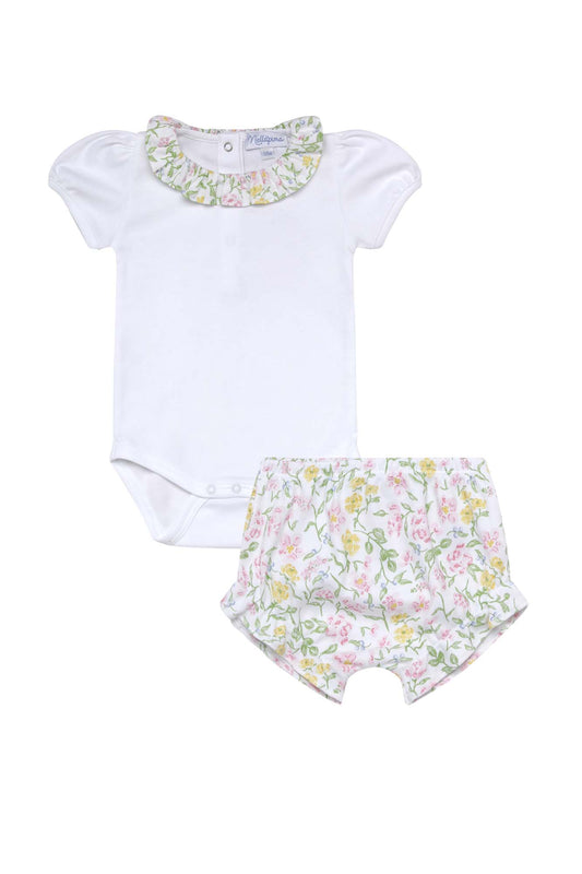Berry Wildflower Onesie Set