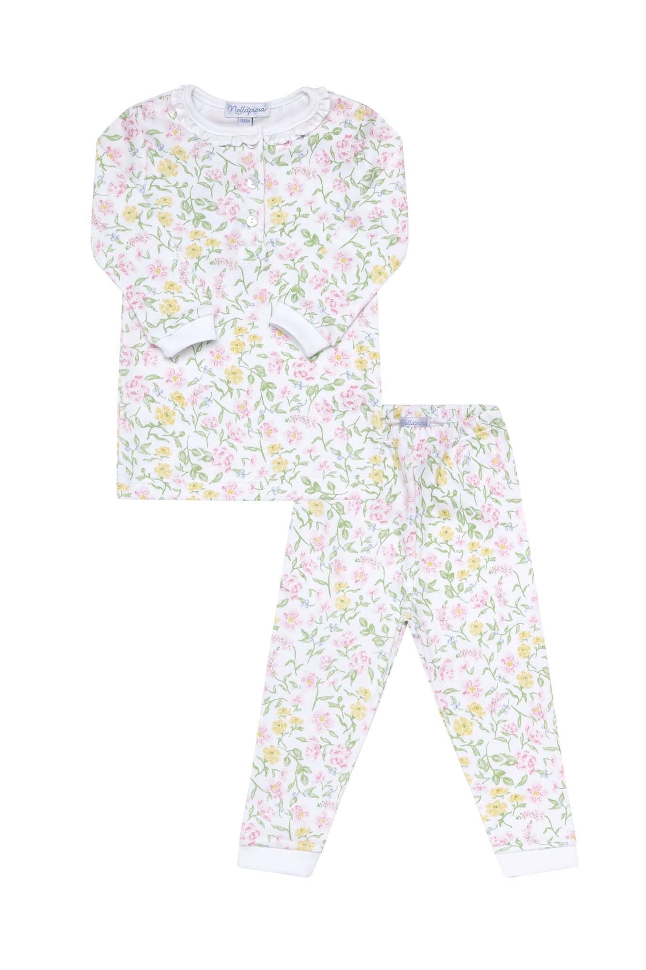 Berry Wildflower Girls Pajamas