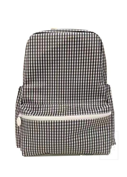 The Backpacker - Black Gingham