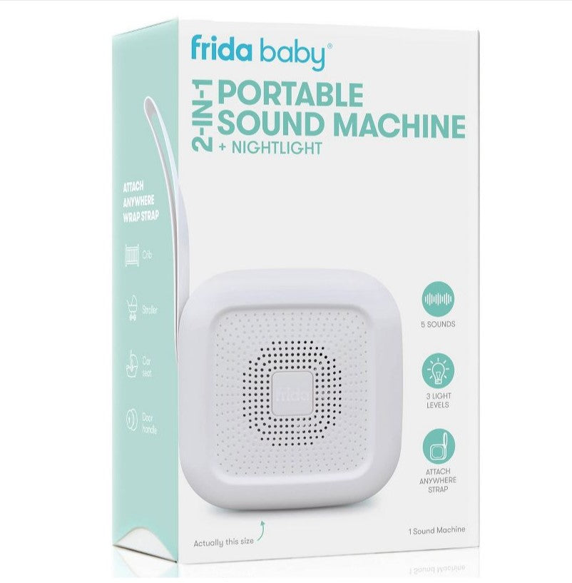 2-in-1 Portable Sound Machine & Nightlight