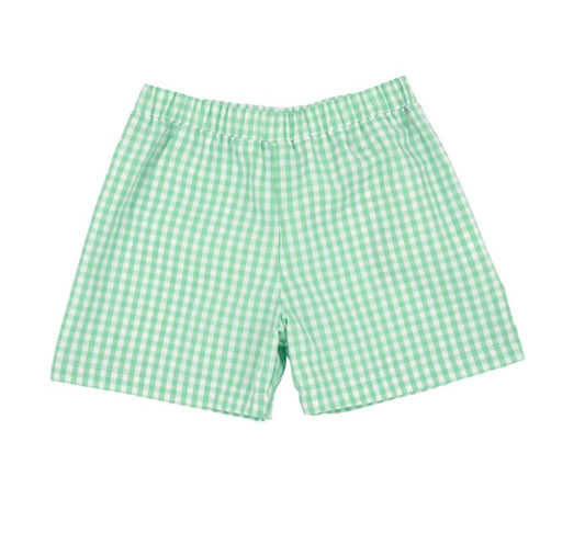 Grafton Green Gingham Shelton Shorts