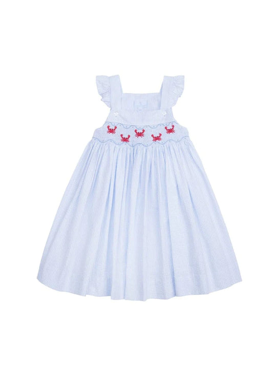 Smocked Lizzy D Crabs Dress