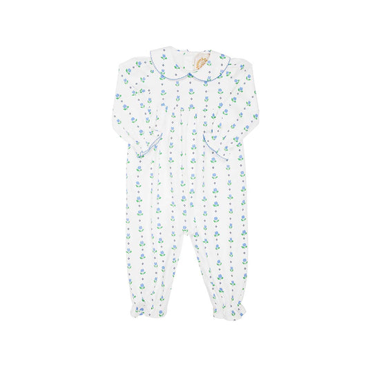 Long Sleeve. Britt Romper - Georgetown Tulip