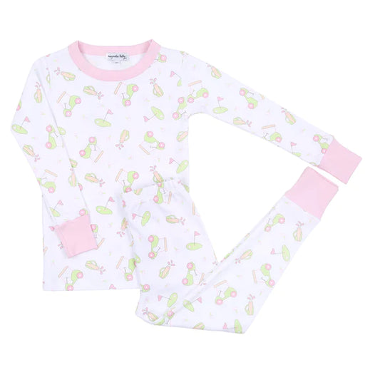 On the Green Girls Pajamas