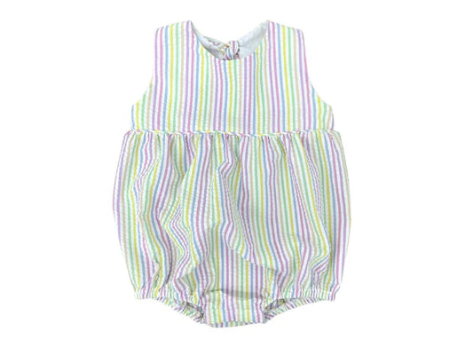 Pastel Stripe Seersucker Lottie Bubble