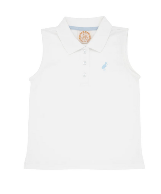 Worth Ave White Anna Price Polo