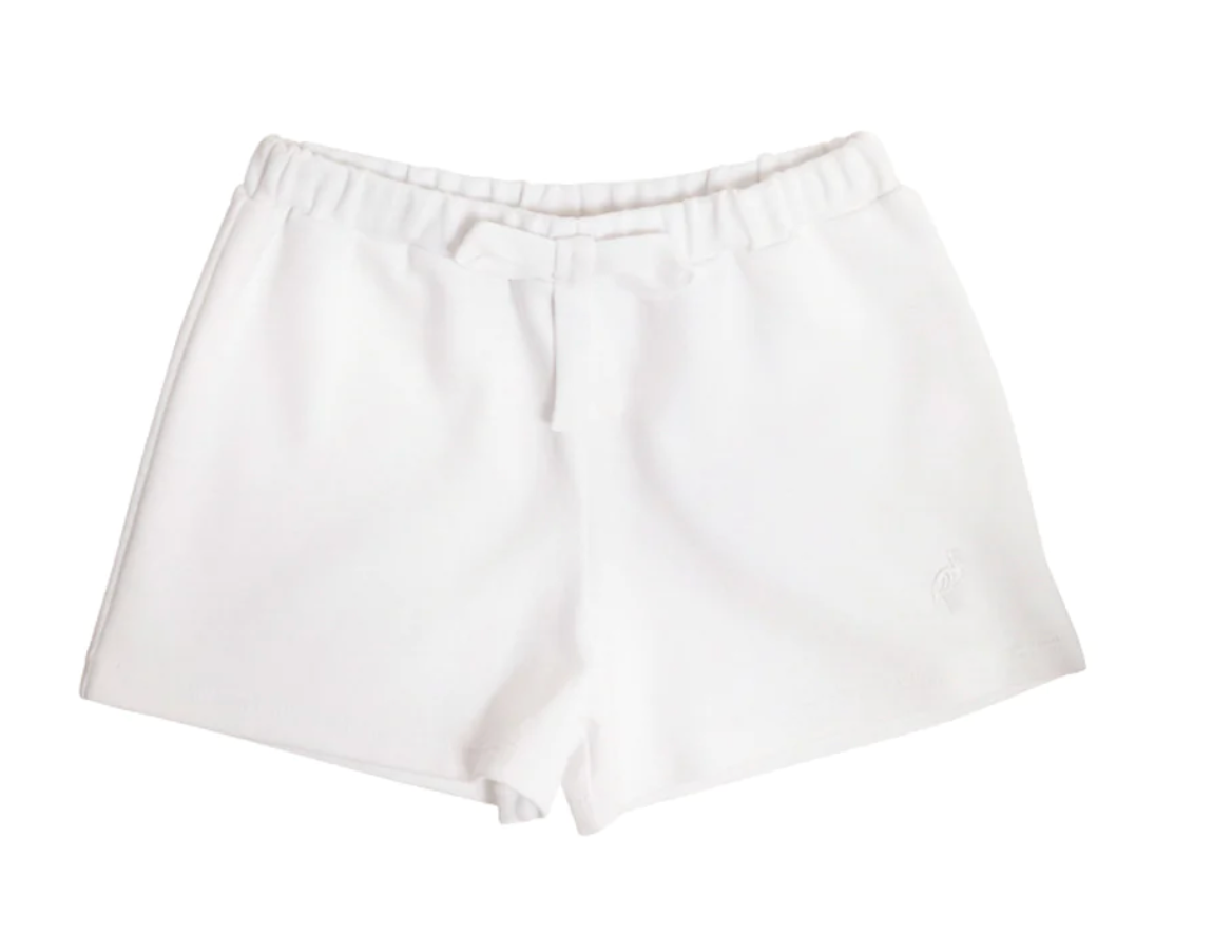 Worth Ave White Shipley Shorts