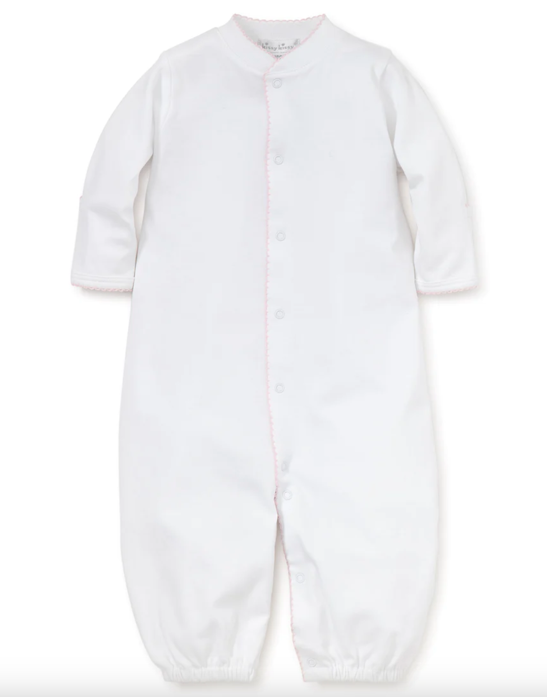 White/Pink Kissy Basics Conversion Gown