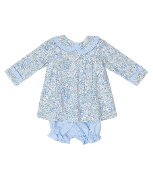 Blue Floral Taylor Bloomer