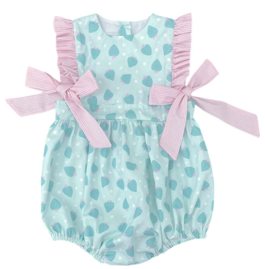 Ruthie Strawberry print Bubble