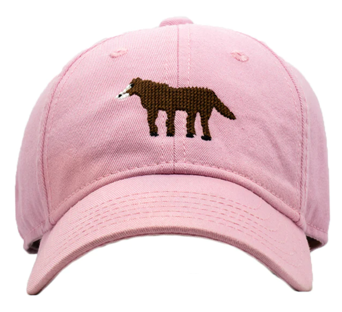 Horse on Light Pink Hat