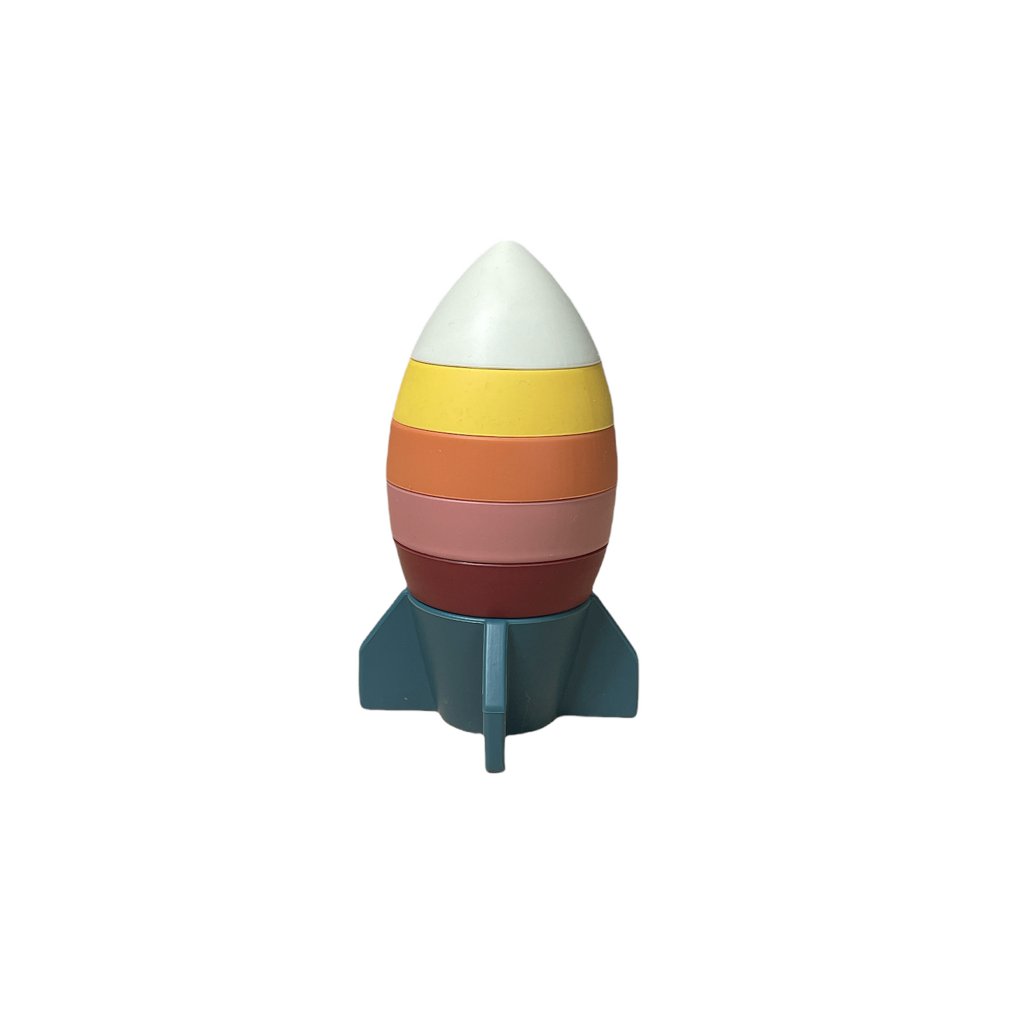 Rocket Ship Silicone Stacker