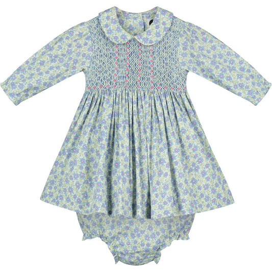 Tiffany Smocked Baby Dress