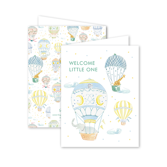 Balloon Festival Card