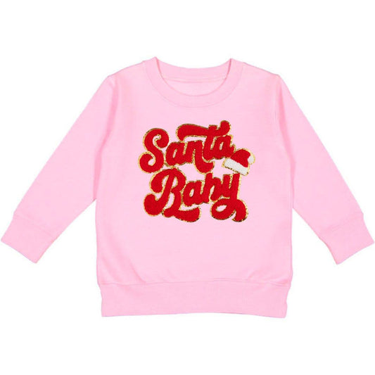 Santa Baby Patch Christmas Sweatshirt
