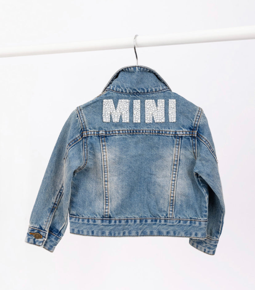 Mini Pearl Jean Jacket